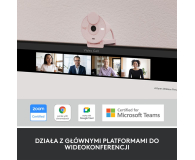 Logitech Brio 300 różowy - 1110352 - zdjęcie 12